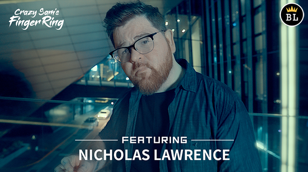 Hanson Chien Presents Crazy Sam's Finger Ring SILVER / LARGE (Gimmick and Online Instructions) by Sam Huang - Trick