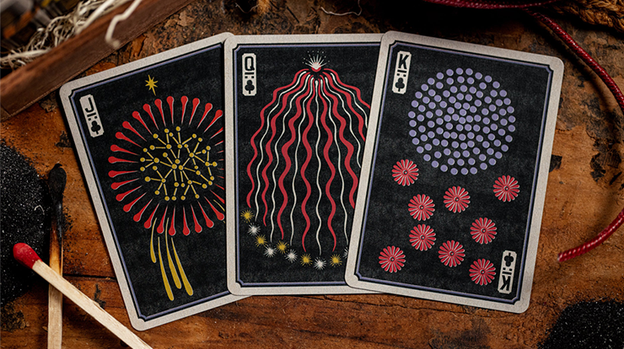 Flower of Fire Playing Cards by Kings Wild Project