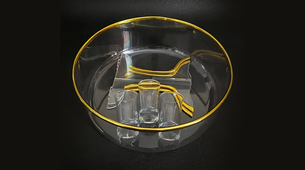 Compact Vase Light GOLD by Victor Voitko - Trick