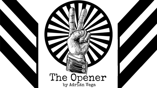 THE OPENER BLUE (Gimmicks and Online Instructions) by Adrian Vega - Trick