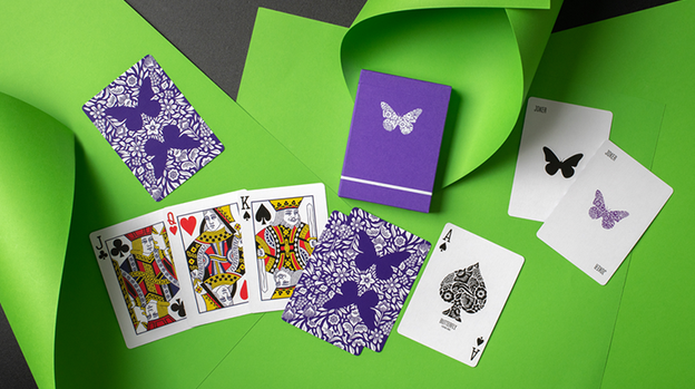 Butterfly Playing Cards (Royal Purple Edition)
