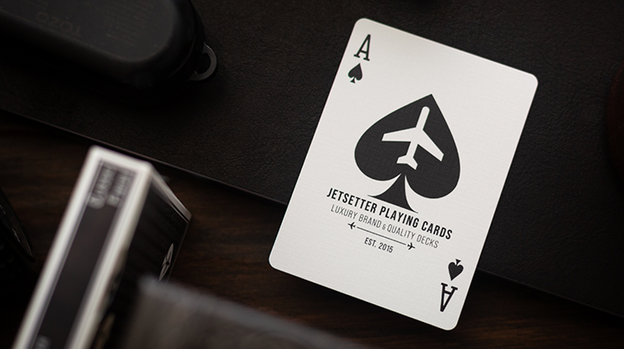 Lounge Edition Marked (Tarmac Black) by Jetsetter Playing Cards
