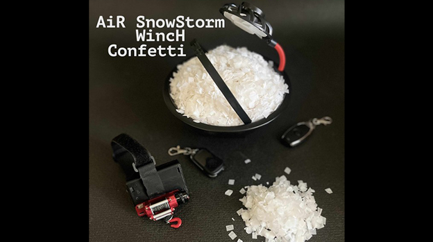 AiR SnowStorm with Winch and Confetti (Gimmick and Online Instructions) by Victor Voitko - Trick