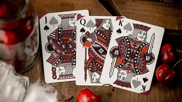 Cherry Pi Playing Cards by Kings Wild Project