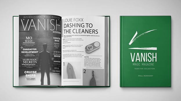 VANISH MAGIC MAGAZINE Collectors Edition Year Five (Hardcover) by Vanish Magazine - Book