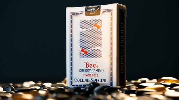 Limited Bee X Cherry (Blue) Playing Cards