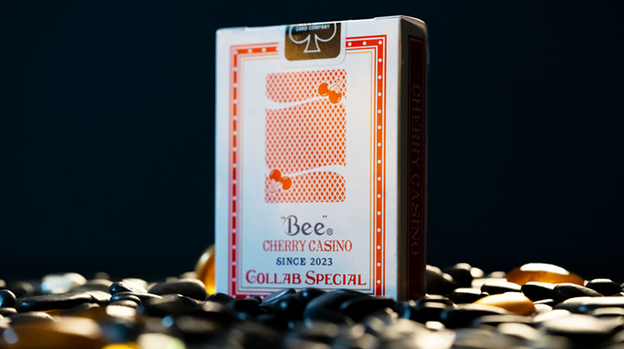 Limited Bee X Cherry (Red) Playing Cards