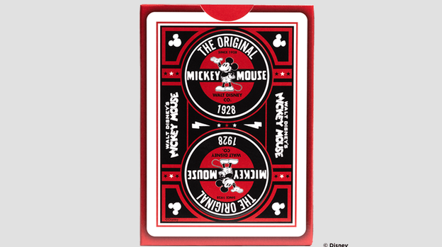 Bicycle Disney Classic Mickey Mouse (Red) by US Playing Card Co.