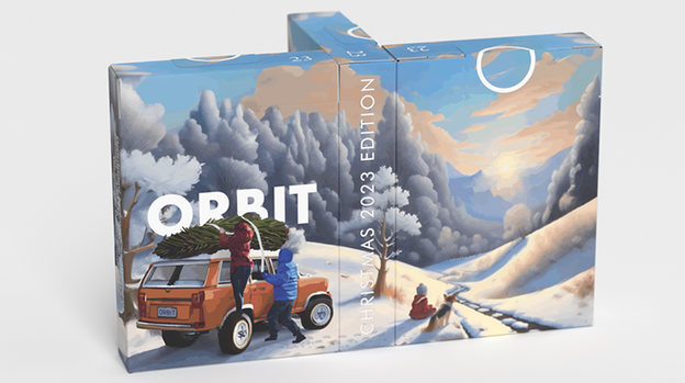 Orbit Christmas V3 Playing Cards