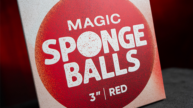 Magic Sponge Balls 4PK RED 3" by Murphy's Magic