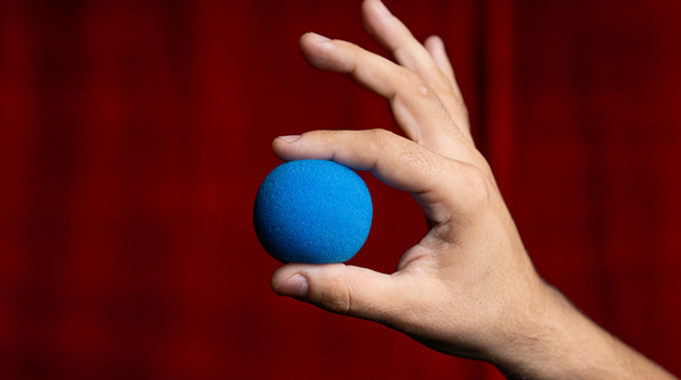Magic Sponge Balls 4PK BLUE 2" by Murphy's Magic