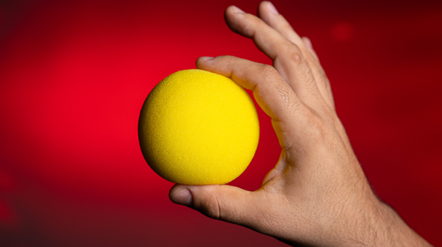 Magic Sponge Balls 4PK YELLOW 3" by Murphy's Magic