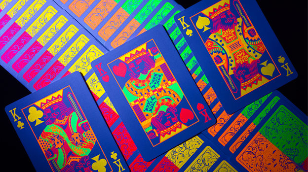 QUAD Fluorescent Playing Cards