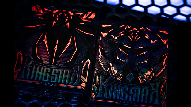 Knights on Debris (Thunder Armor Collector's Set) Playing Cards by KINGSTAR