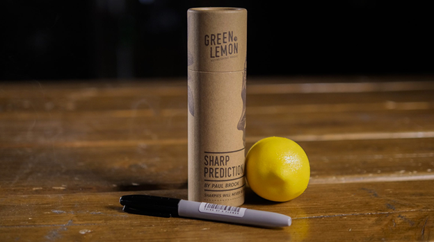 Sharp Prediction (Gimmicks and Online Instructions) by Paul Brook and Green Lemon - Trick