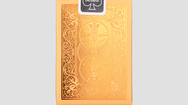 Bicycle Metalluxe Orange Playing Cards by US Playing Card Co.