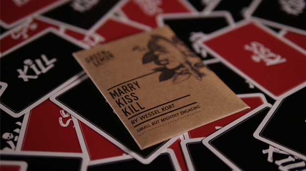 Marry Kiss Kill (Gimmicks and Online Instructions) by Wessel Kort and Green Lemon - Trick