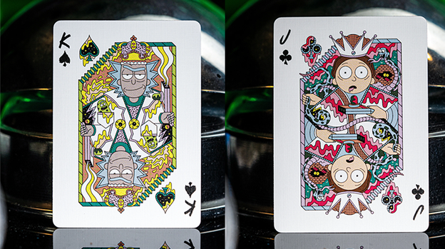 Rick & Morty Playing Cards by theory11