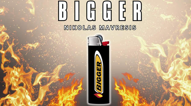 Bigger (Gimmicks and Online Instructions) by Nikolas Mavresis- Trick