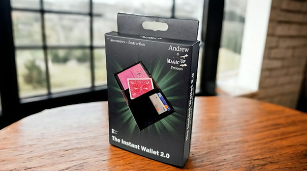 INSTANT WALLET 2.0 (Red) by Andrew and Magic UP