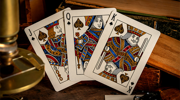 The Beetle Backs (Crimson Edition) Playing Cards