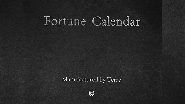 Fortune Calendar (Standard) by TCC and Terry Chou