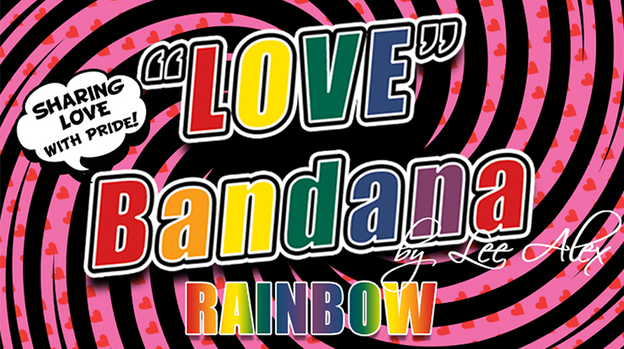 Love Bandana - Rainbow by Lee Alex