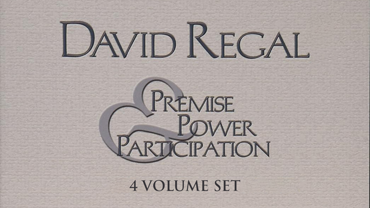 Premise, Power and Participation (4 vol set) by David Regal -- Video Download