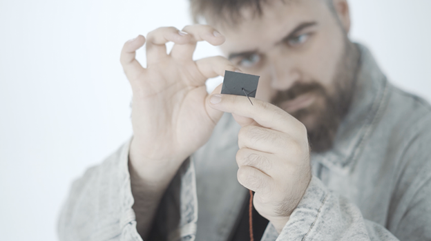 Paradox Button by Julio Montoro and Ultrabello