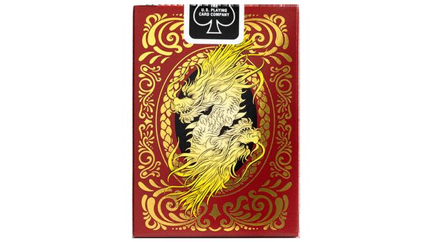 Bicycle Dragon Red Playing Cards by US Playing Card Co