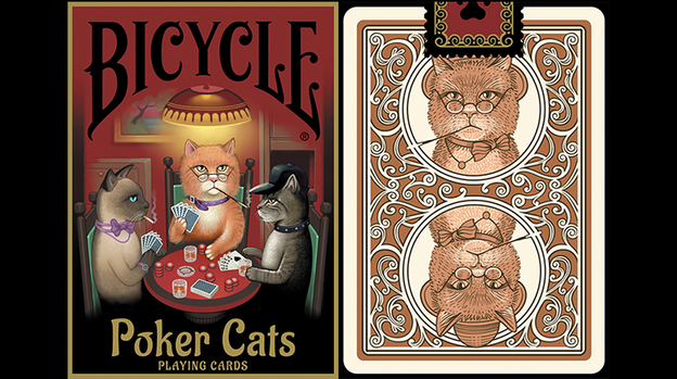 Bicycle Poker Cats V2 Playing Cards