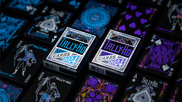 Tally-Ho 2024 (Flower) Playing Cards by US Playing Card Co