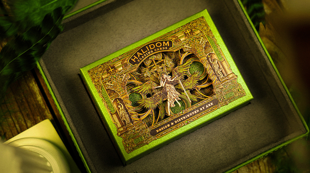 Halidom Leather by Ark Playing Cards