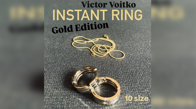 Instant Ring (silver/gold, Size 10) by Viktor Voitko