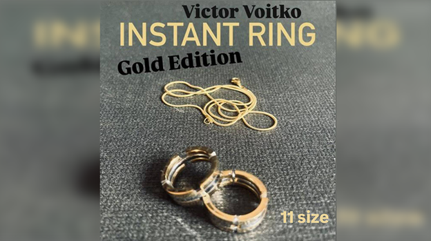 Instant Ring (silver/gold, Size 11) by Viktor Voitko