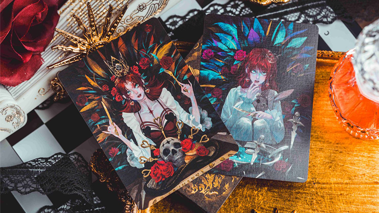 Silence V3 (Black) Playing Cards by KING STAR