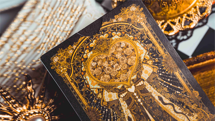 Silence V3 (Black) Playing Cards by KING STAR