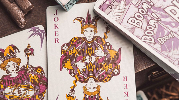 Boom (Purple) Playing Cards