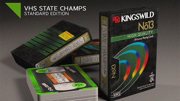 1982 VHS-State Champs Playing Cards by Kings Wild Project