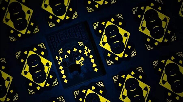 Bicycle Dog (Blue) Playing Cards by US Playing Card Co.