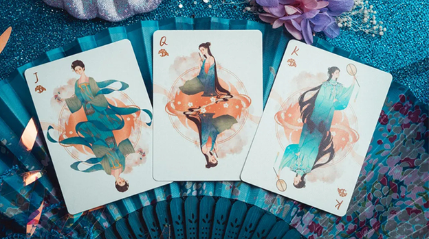 Flower Moon V1 Playing Cards by King Star