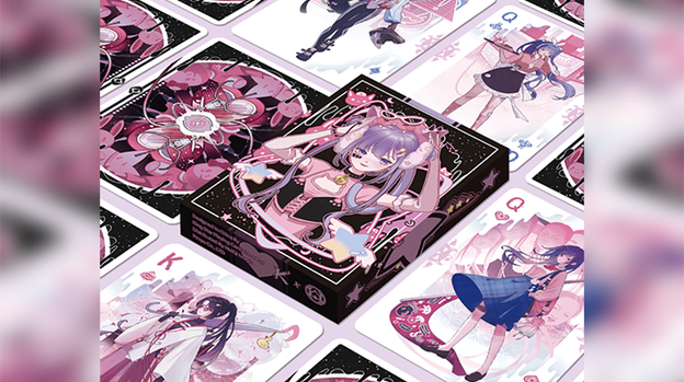 Rebel Angles (Angel) Playing Cards by King Star