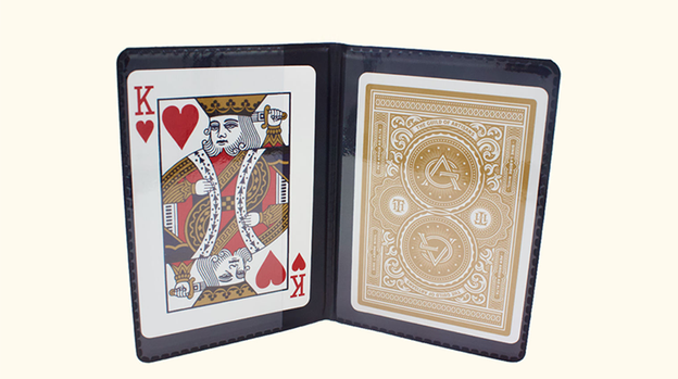 Card Holder Deluxe (2 transparent pockets + 1 hidden pocket)- Dozen