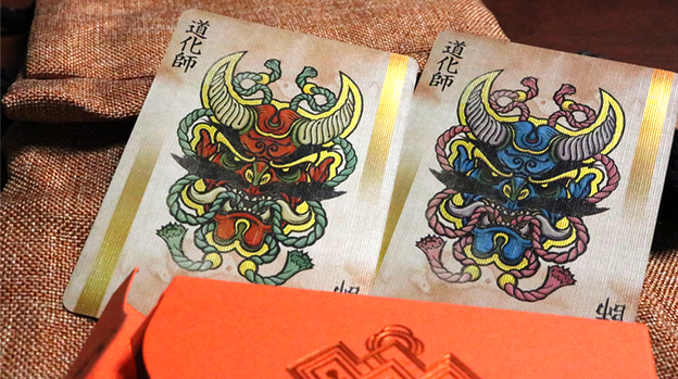 RONIN (Diamond Clan Edition Orange) Playing Cards by Kings Wild Project