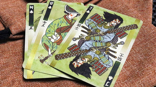RONIN (Club Clan Edition Green) Playing Cards by Kings Wild Project