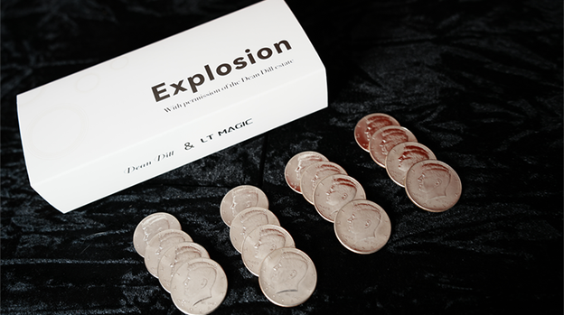Explosion (Half Dollar) by Dean Dill and LT Magic