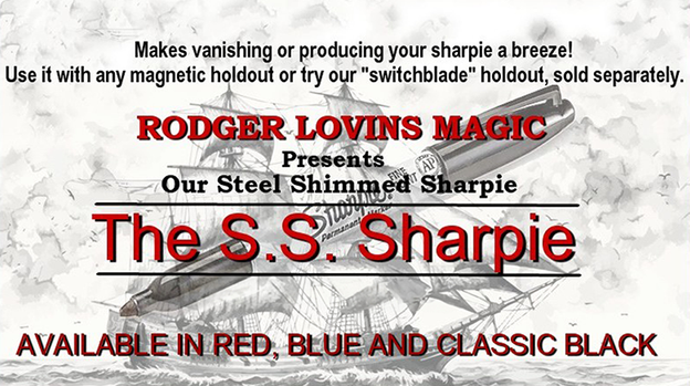S.S Sharpie (Red) by Rodger Lovins