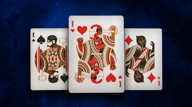 Avengers: Blue Edition Playing Cards by theory11