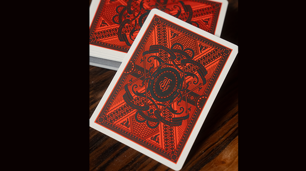 King's Head (Blue & Red) Playing Cards by Joker and the Thief