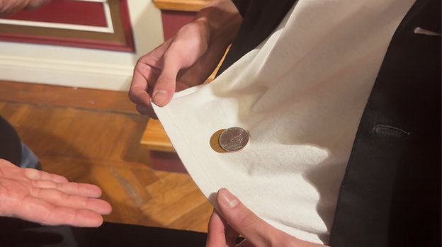 Super Scotch and Soda (US Half Dollar and English Penny) by Tango Magic